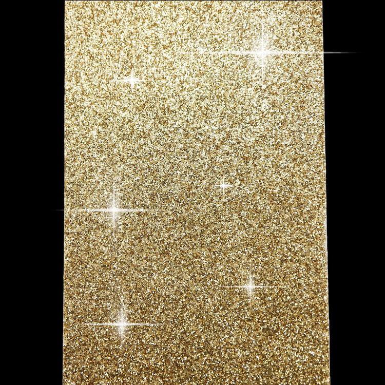 きらきらぷんぷん丸 グリッターテープ 幅広 金 ゴールド キラキラ ラメ