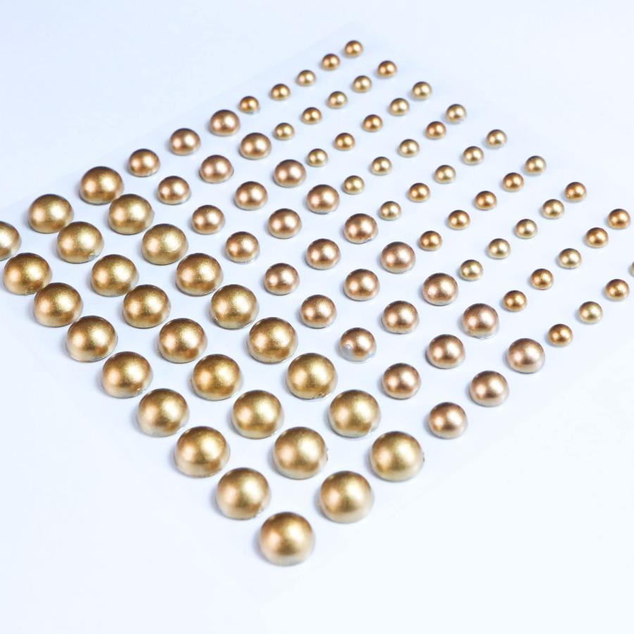 きらきらぷんぷん丸 ラインストーンシール(デコシール) パールタイプ 4