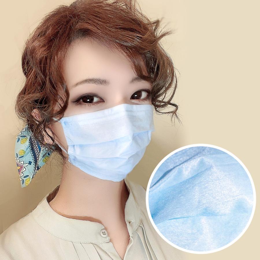 カラーマスク ライトブルーマスク 3層不織布マスク おしゃれマスク 水色 男女兼用 個別包装 5枚入 Ltbl 3l 5 コミック侍 通販 Yahoo ショッピング