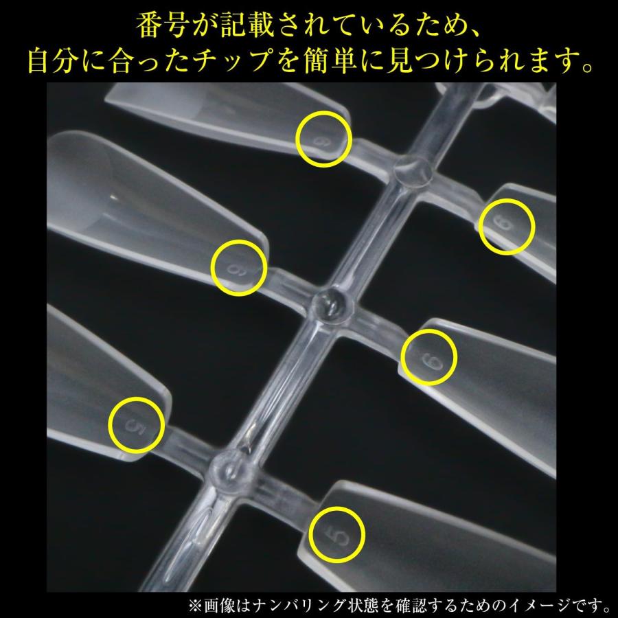1/5より作成【はる】スキニーオーバル/ベースサイズ９点 きらきらぷんぷん丸 ネイルチップ スキニーオーバル 240枚 10サイズ
