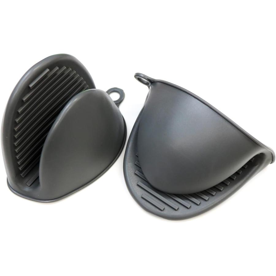 きらきらぷんぷん丸 シリコン 鍋つかみ グレー 2個セット 選べるカラー