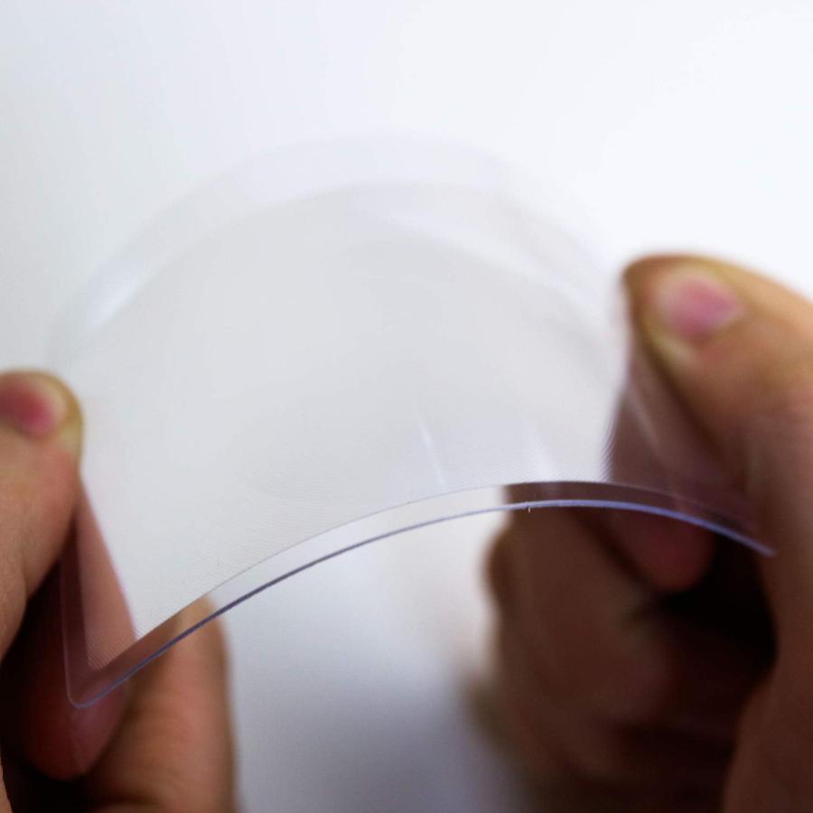 【拡大鏡3倍】カードルーペ(シートレンズ) 超薄型&軽量で携帯に便利 【5枚入】 透明 | きらきらぷんぷん丸 | 04