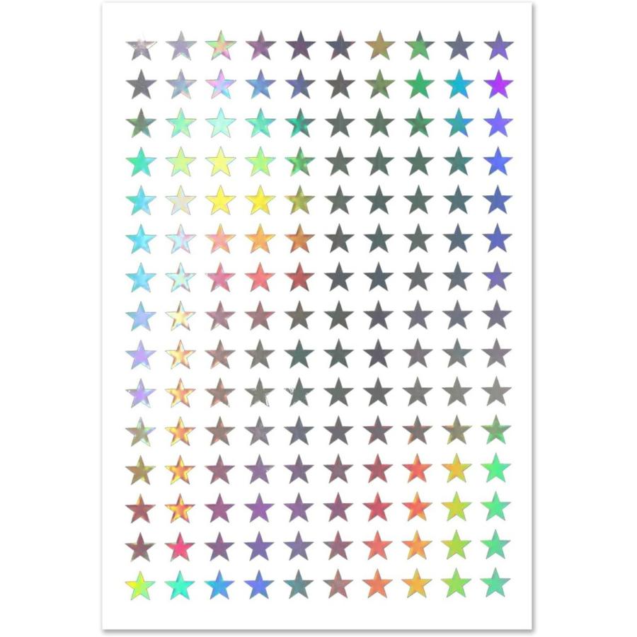 1枚110円【オーダーページ②】キラキラシール★ きらきらぷんぷん丸 ごほうびシール オーロラ 星 スター