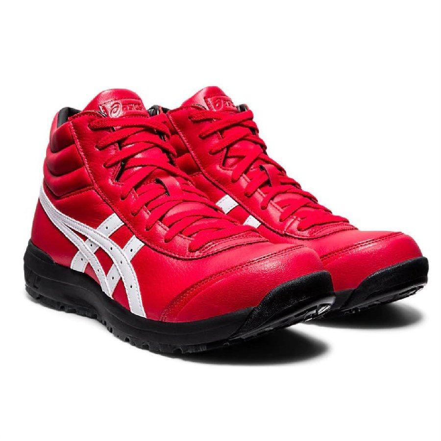 ウィンジョブ asics 安全靴 CP701 JSAA ハイカット 耐油