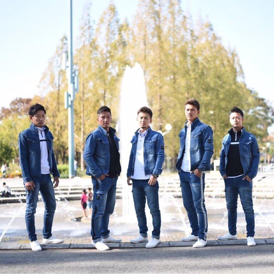 超激レア　作業着　ディノベーション　Dinnovation  ラインデニム 廃番 作業着 デニムラインパンツ ストレッチ Dinnovation