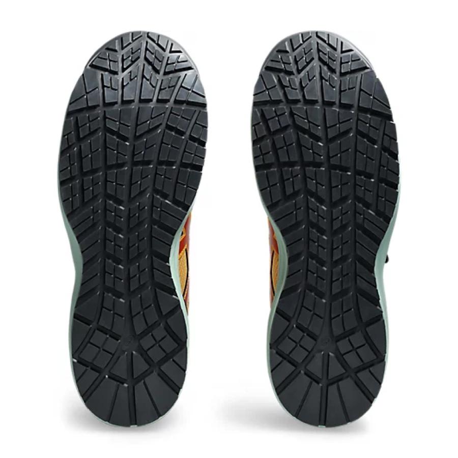 アシックス　作業靴　限定品 ウィンジョブ asics 安全靴 CP-216 ハイカット 3E 先芯 耐油