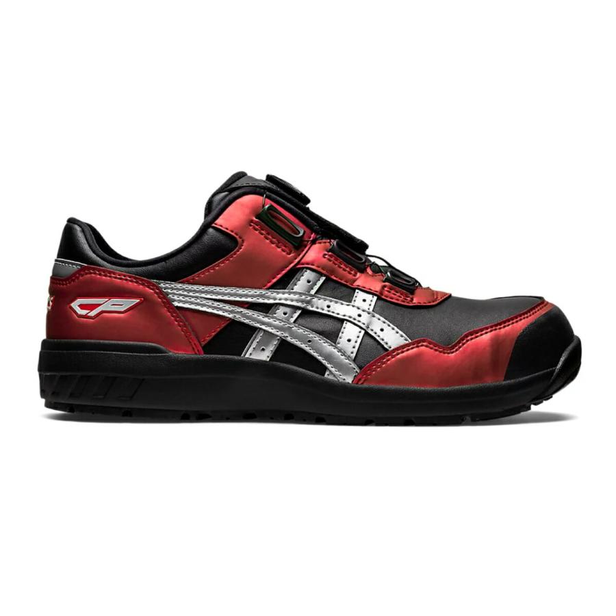 新品未使用　CP306 アシックス 黒 赤 BOA 安全靴　限定色 ウィンジョブ asics 安全靴 CP306 Boa 限定 ブラック/ピュア