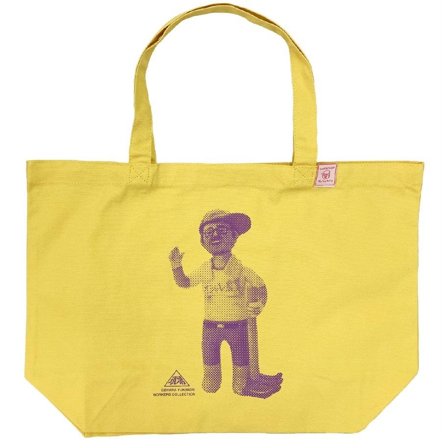 デハラユキノリ キャンバス トートバッグ 限定 14L イエロー