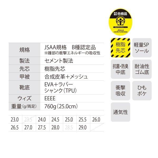 安全靴 作業靴 プロスニーカー Jsaa プレミアム 最強ソール メッシュ 通気性 ジーベック Xb ワークウェイ 通販 Yahoo ショッピング