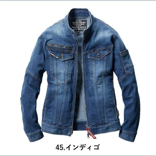 クレイジーストレッチ バートル BURTLE 5001 コーデュラデニム 