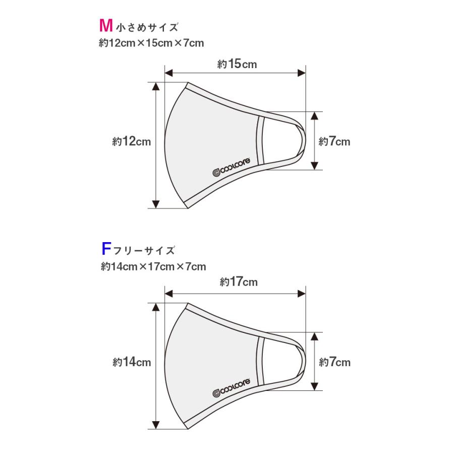 送料無料 選べる10枚セット お得 0022 COOLCORE(R) クールコア(R) 冷感マスク クールマスク 夏用 繰り返し使える 洗える 冷たい 涼しい |  | 03