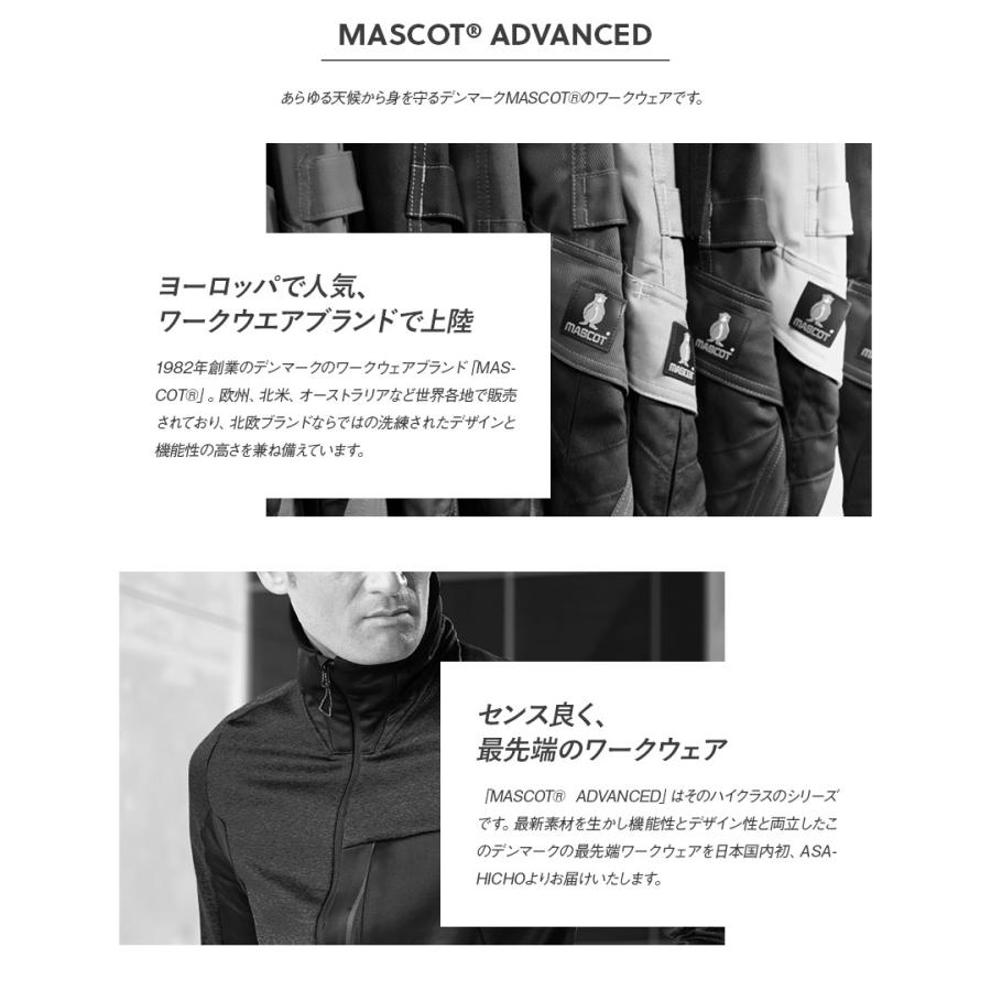 MASCOT(R) マスコット(R) フリースジャケット 17103 デンマーク