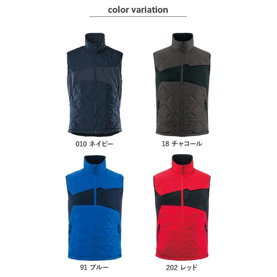 MASCOT(R) マスコット(R) キルトベスト 18065 デンマーク 海外ブランド