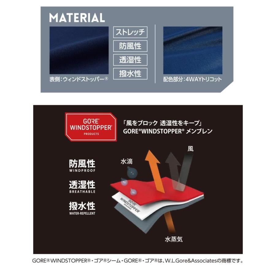 寒波対策 雪かき 最強防風 GORE(R) 51036 ゴア(R) ウィンドストッパー 