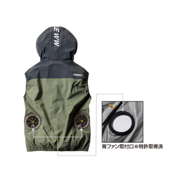 BURTLE（バートル） 空調服 熱中症対策 エアークラフト パーカーベスト