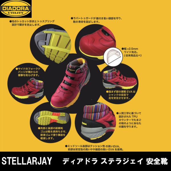 DIADORA STELLARJAY ディアドラ ステラジェイ 安全靴 |  | 06