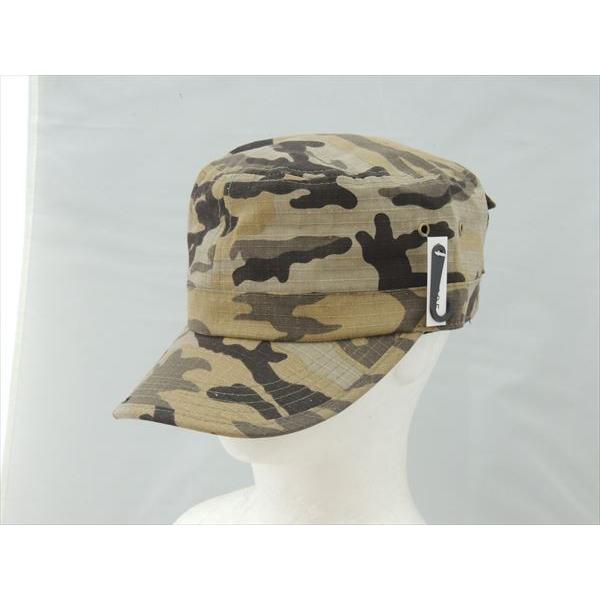 オリジナル ワークキャップ 後ろポケット ベージュ迷彩 ●2595● | 