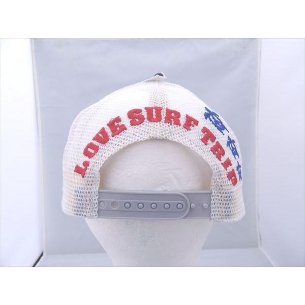 オリジナル メッシュキャップ HulaSurf Hawaii ダメージ加工 亀刺繍紺つば 白メッシュ 2555● |  | 03