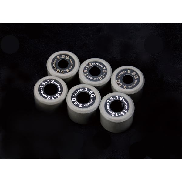 DWRウエイトローラー3個セット Φ16×13mm×6.5g HONDA 50cc系