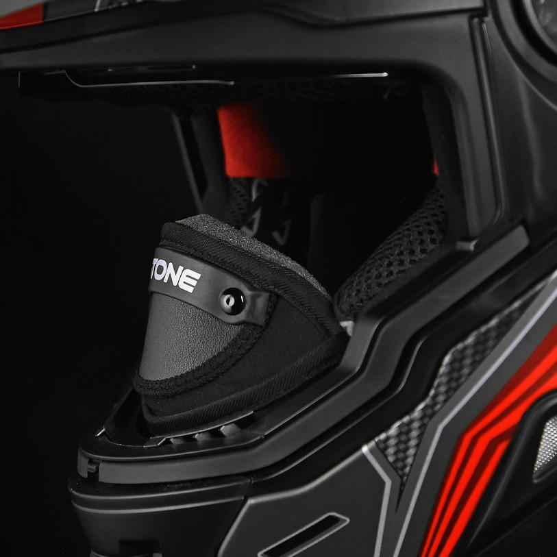 ASTONE アストン MX800専用ブレスガード ヘルメットオプション品