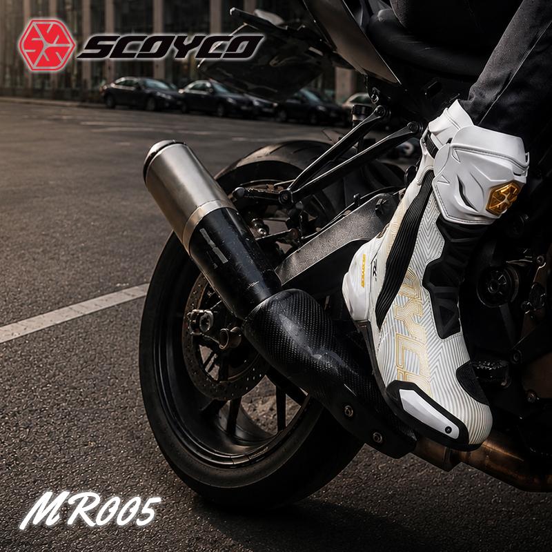バイクブーツ SCOYCO スコイコ ライディングブーツ MR005 レーシング