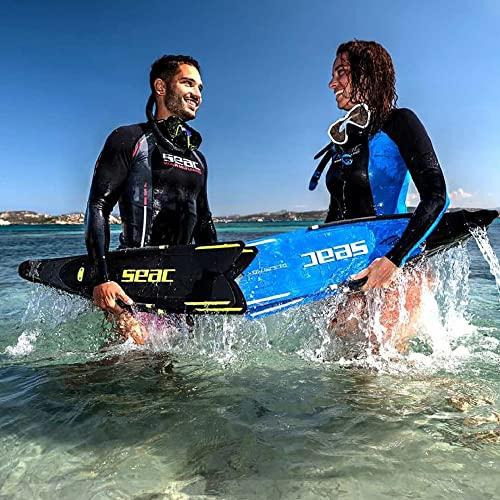 SEAC ブースター ロングフィン 交換可能な刃付き フリーダイビング スピアフィッシング用並行輸入品 