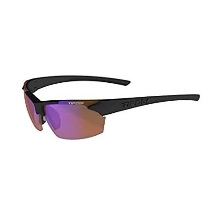 Tifosi Jet Sunglasses (Matte Black/ AC Red Lens) 並行輸入品