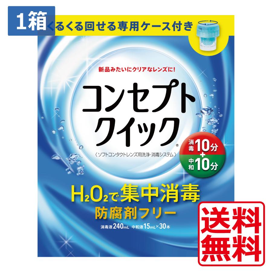 コンセプト コンセプトクイック （消毒液240ml・中和液15ml×30本・専用