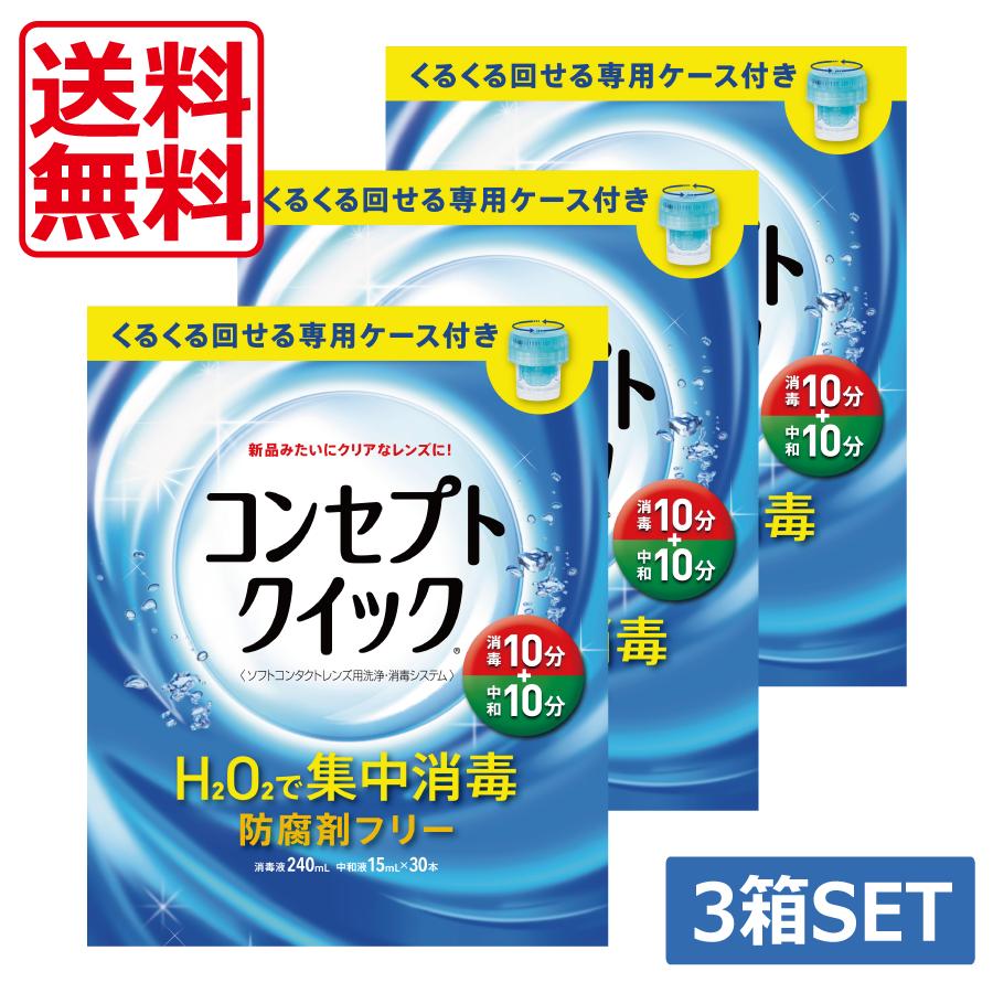 コンセプト コンセプトクイック （消毒液240ml・中和液15ml×30本・専用