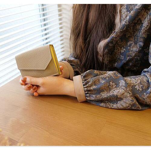 財布 レディース 三つ折り 使いやすい ミニ おしゃれ 本革 レザー 年ラッキーカラー 春 張る 財布 風水 開運 金運 cpd World Closet 通販 Yahoo ショッピング