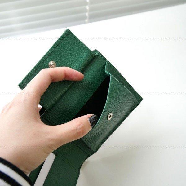 【公式】 GUCCI グッチ　大人気バイカラーメンズ レザー折りたたみ財布 610466 CA02N　男性 送料無料ギフト包装 【PET6476935143】(23595円)