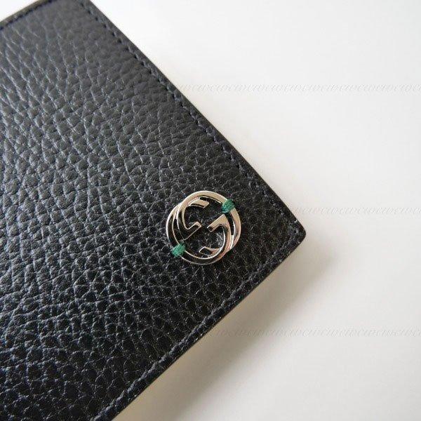 【公式】 GUCCI グッチ　大人気バイカラーメンズ レザー折りたたみ財布 610466 CA02N　男性 送料無料ギフト包装 【PET6476935143】(23595円)