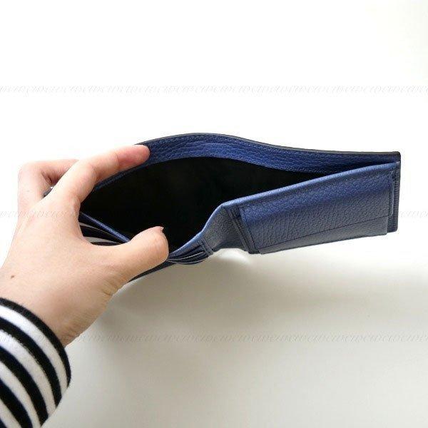 【公式】 GUCCI グッチ　大人気バイカラーメンズ レザー折りたたみ財布 610466 CA02N　男性 送料無料ギフト包装 【PET6476935143】(23595円)