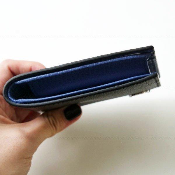 【公式】 GUCCI グッチ　大人気バイカラーメンズ レザー折りたたみ財布 610466 CA02N　男性 送料無料ギフト包装 【PET6476935143】(23595円)