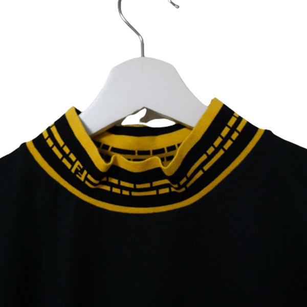 フェンディ FENDI ハイネック 長袖Tシャツ メン 新品 送料無料ギフト