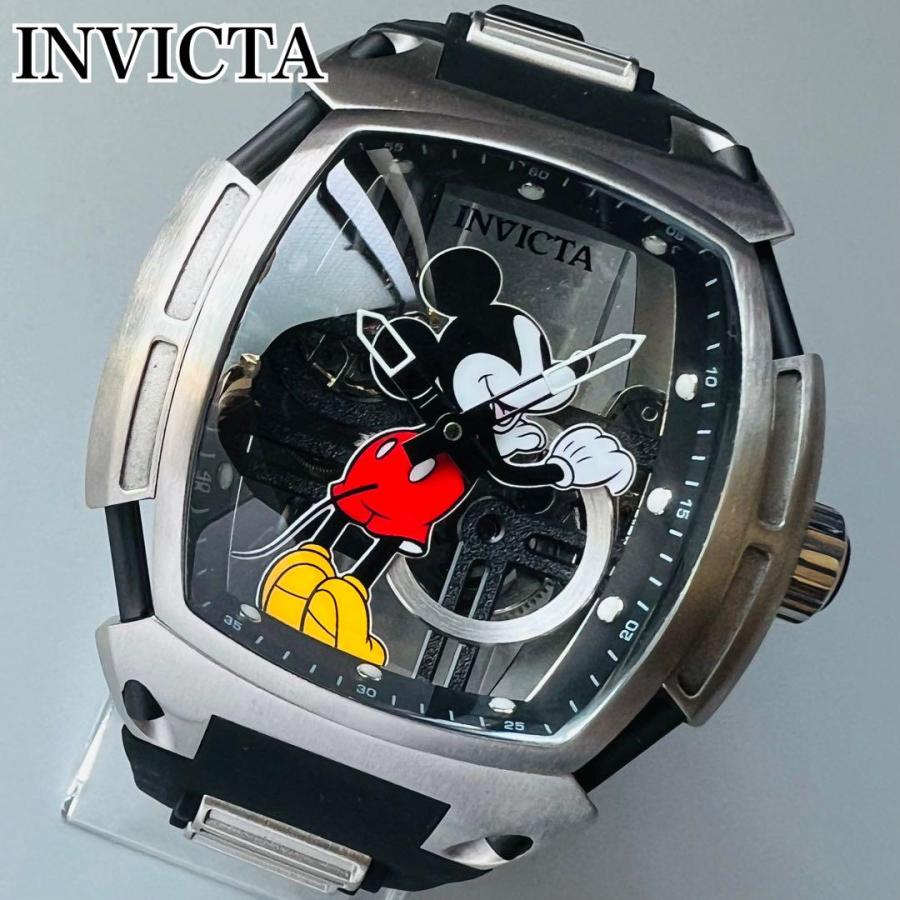 世界限定品 インビクタ 腕時計 メンズ ブラック 新品 ディズニー  