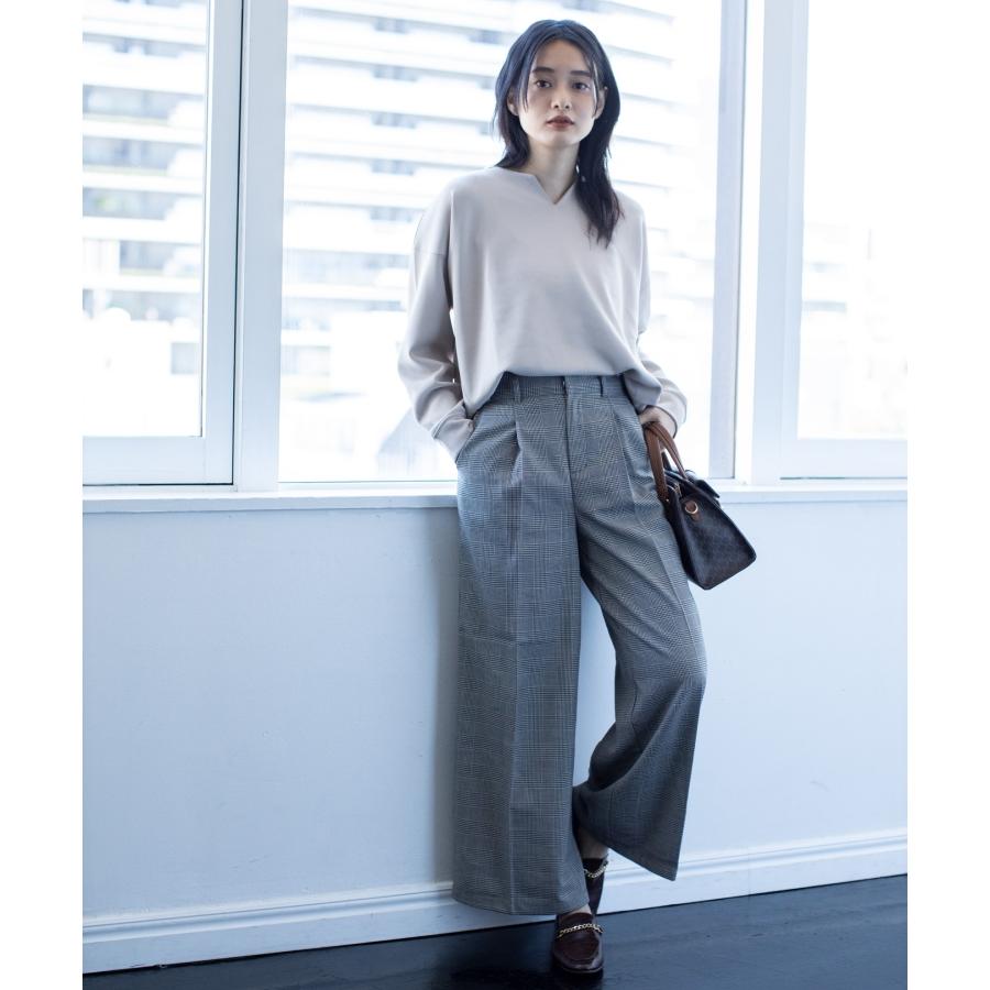 The Shop Tk Women ザ ショップ ティーケー ウィメン Web 一部店舗限定 Bouo ダンボールキーネックプルオーバ World Online Store 株 ワールド 通販 Paypayモール