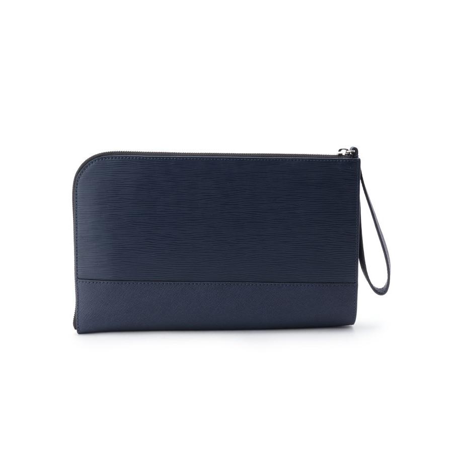 Takeo Kikuchi タケオキクチ コンビレザークラッチバッグ メンズ