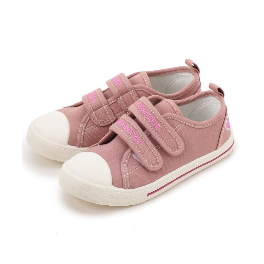 Shoo La Rue Kids シューラルー キッズ 14 18cm ベルトロゴ刺繍スニーカー World Online Store 株 ワールド 通販 Paypayモール