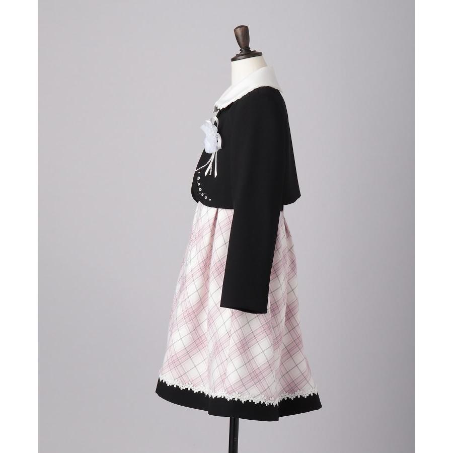 Shoo La Rue Kids シューラルー キッズ 110 130cm 3点セット セレモニー 入卒 チェックワンピース World Online Store 株 ワールド 通販 Paypayモール