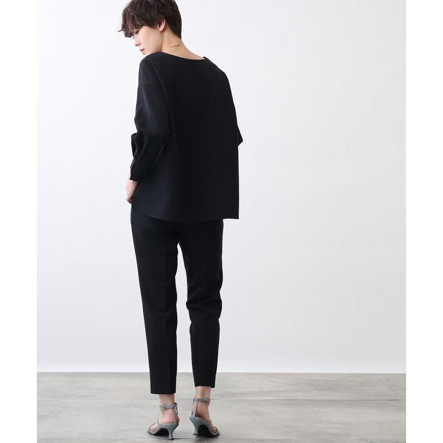 INDIVI(インディヴィ)【洗える/SETUP可能】センタープレステーパードパンツ|WORLD ONLINE STORE (株)ワールド|18