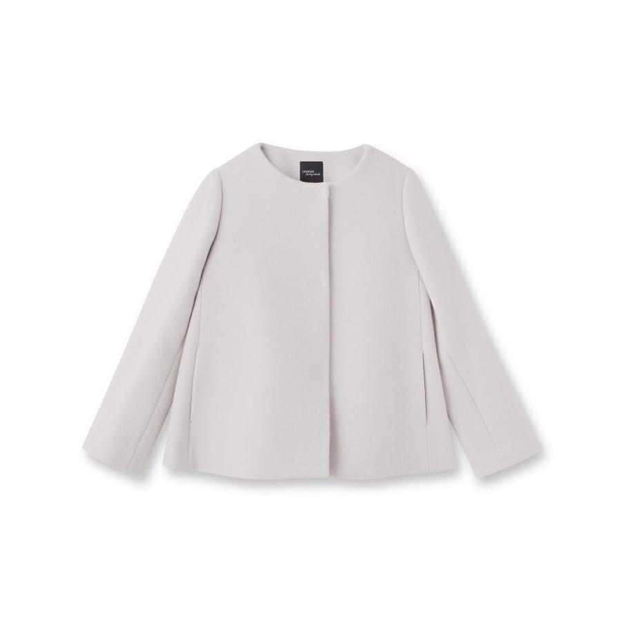 Untitled Fairy Shade フェアリーシェード ウールノーカラーショートコート World Online Store 株 ワールド 通販 Paypayモール