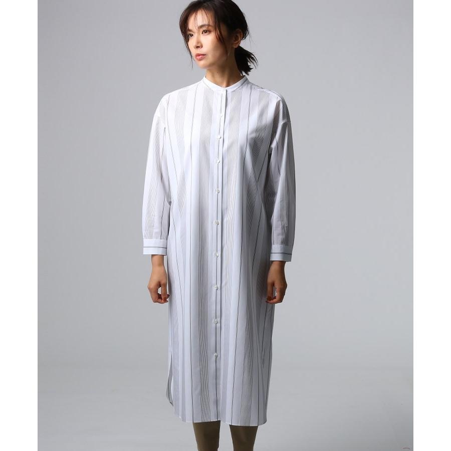 られます Untitled アンタイトル タイプライターストライプシャツワンピース 株 ワールド 通販 Paypayモール World