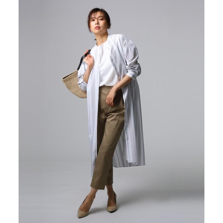 られます Untitled アンタイトル タイプライターストライプシャツワンピース 株 ワールド 通販 Paypayモール World