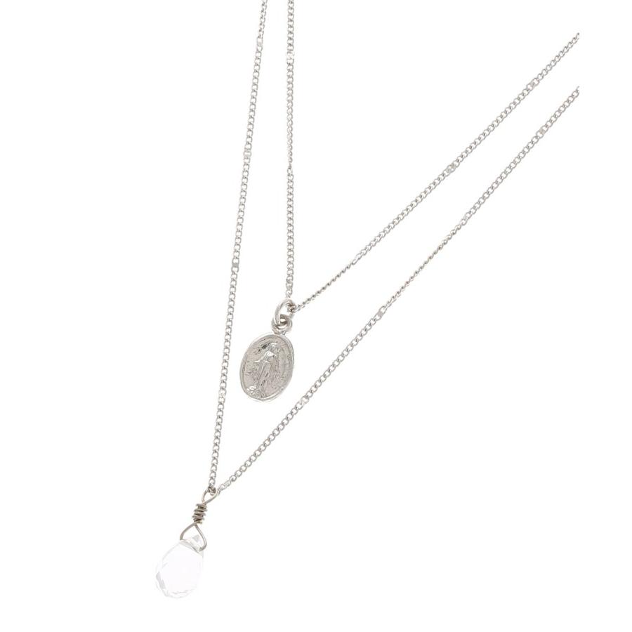 Untitled アンタイトル メダイ天然石3wayネックレス World Online Store 株 ワールド 通販 Paypayモール