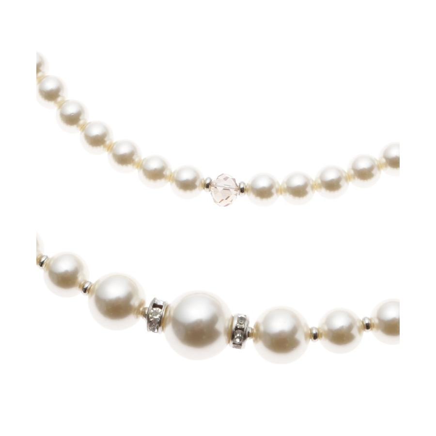 Untitled アンタイトル 多way三連フェイクパールネックレス World Online Store 株 ワールド 通販 Paypayモール