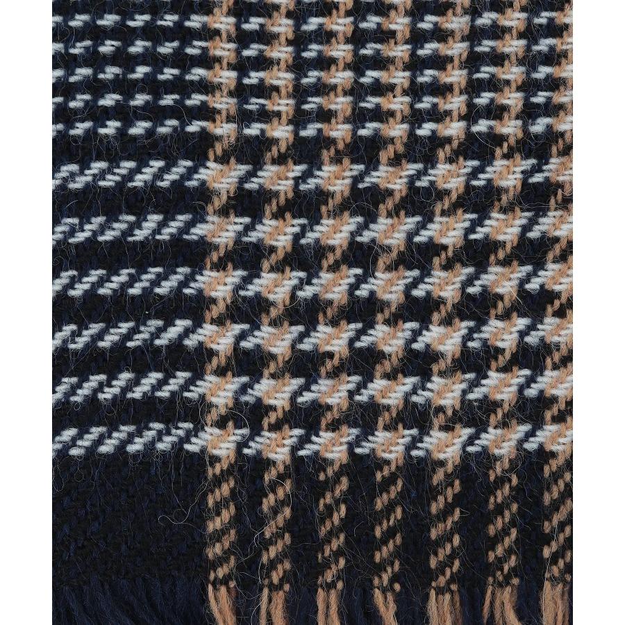 フリンジ Untitled アンタイトル ウールブレンドチェック柄ストール 株 ワールド 通販 Paypayモール World Online