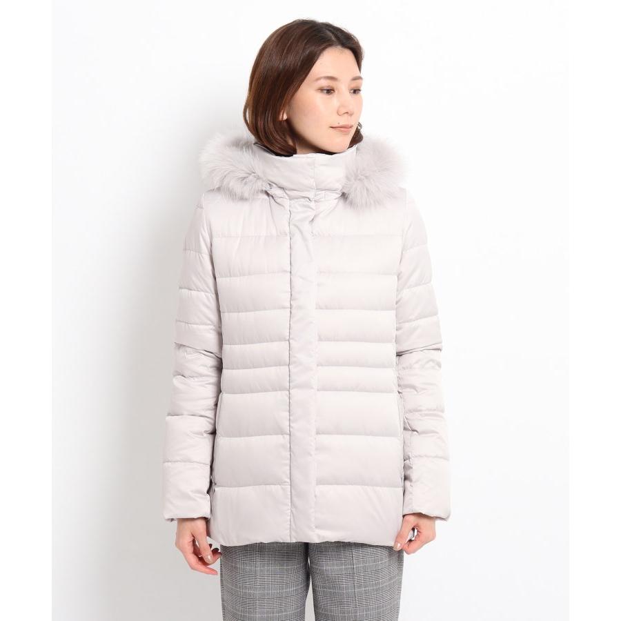 38 割引 公式 Coup De Chance クードシャンス 洗える 静電気防止 フーデットショートダウンコート バッグ レディースファッション ファッション Solcaloja Med Ec