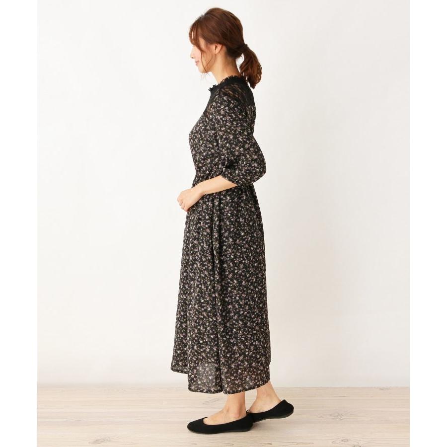 Shoo La Rue Cutie Blonde シューラルー レース切替花柄ワンピース World Online Store 株 ワールド 通販 Paypayモール