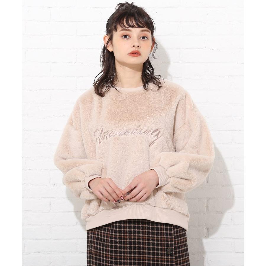 Sale 70 Off Shoo La Rue Cutie Blonde シューラルー S L 刺しゅうロゴファートレーナー Dprd Jatimprov Go Id